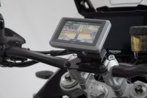 GPS mount for handlebar Black. Honda / Suzuki / Triumph models.