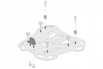 Adapter kit for ADVENTURE-RACK Black. For Givi/Kappa Monokey.