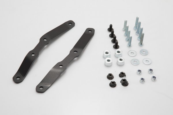 Adapter kit for ADVENTURE-RACK For Krauser K-Wing, Hepco&Becker C-Bow. Black.