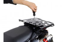 Luggage rack extension for ALU-RACK 43x27 cm. Aluminum. QUICK-LOCK. Black.